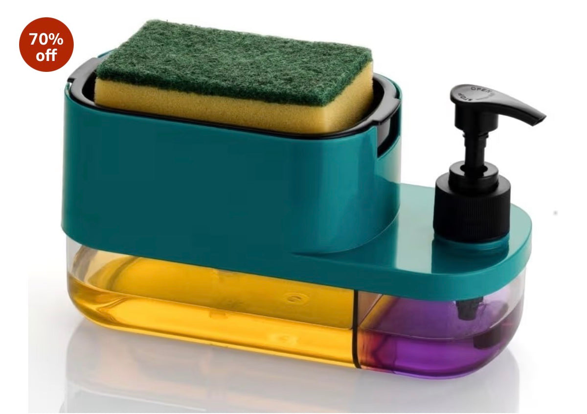 3in1 Dish Soap Liquid pump Dispenser .