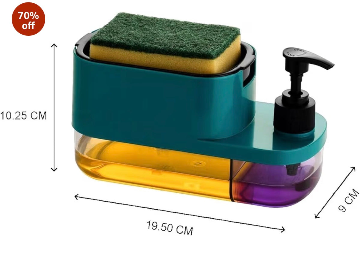 3in1 Dish Soap Liquid pump Dispenser .